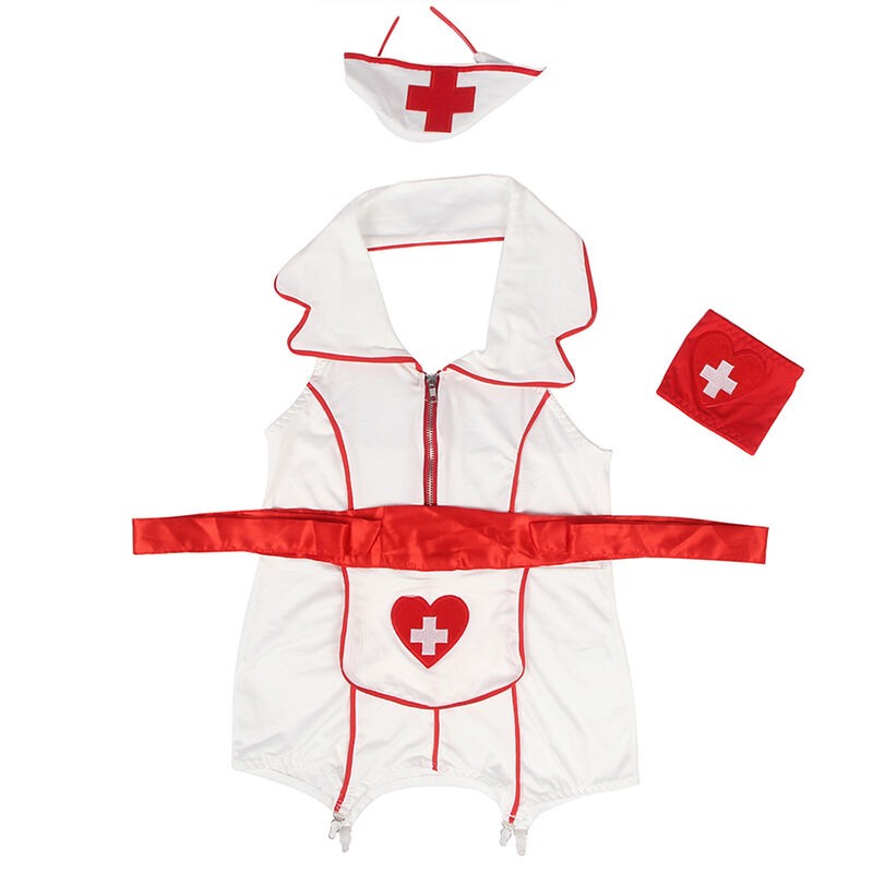 SUBBLIME - SEXY NURSE COSTUME DRESS L/XL SUBBLIME COSTUMES - 5