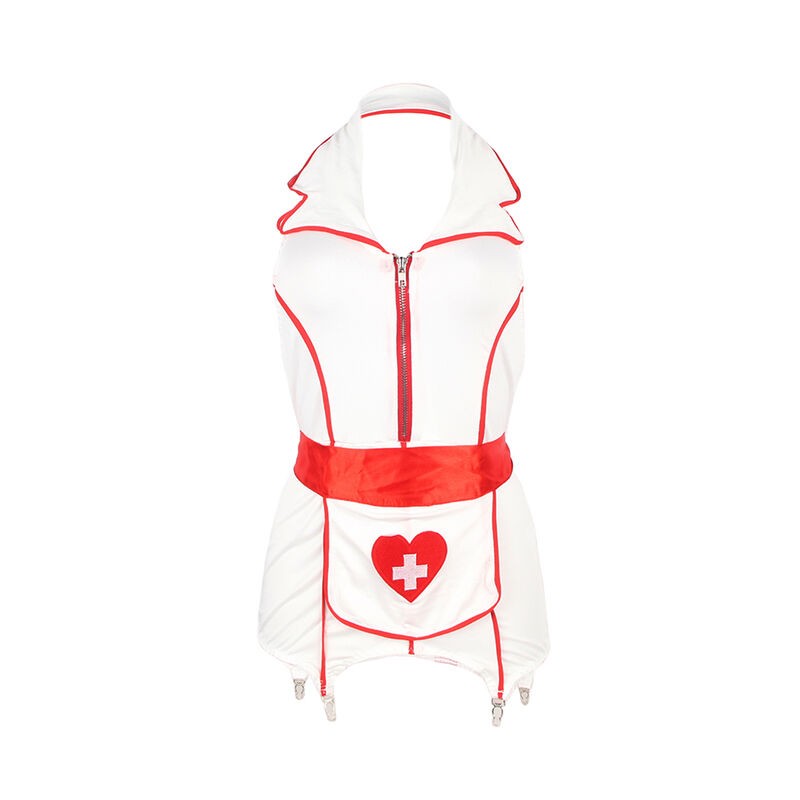 SUBBLIME - SEXY NURSE COSTUME DRESS L/XL SUBBLIME COSTUMES - 6