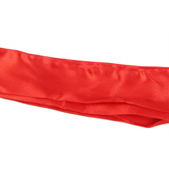 SUBBLIME - TRANSPARENT FABRIC ROBE WITH LACE DETAIL RED L/XL SUBBLIME DRESSES - 7