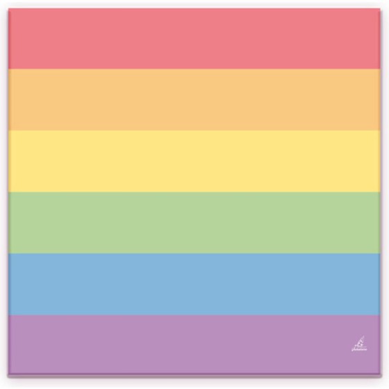 PRIDE - SET 20 LGBT FLAG NAPKINS PRIDE - 1
