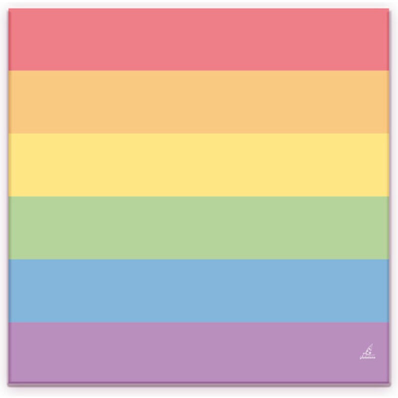 PRIDE - SET 20 LGBT FLAG NAPKINS PRIDE - 1