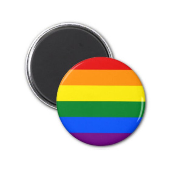 PRIDE - LGBT FLAG MAGNET PRIDE - 1