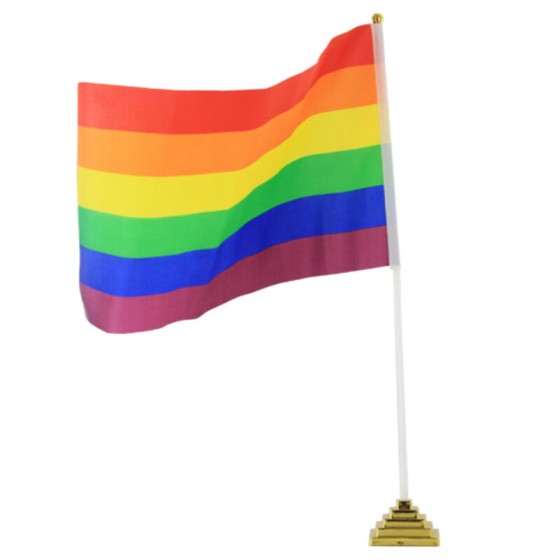 PRIDE - LGBT SMALL TABLE FLAG PRIDE - 1