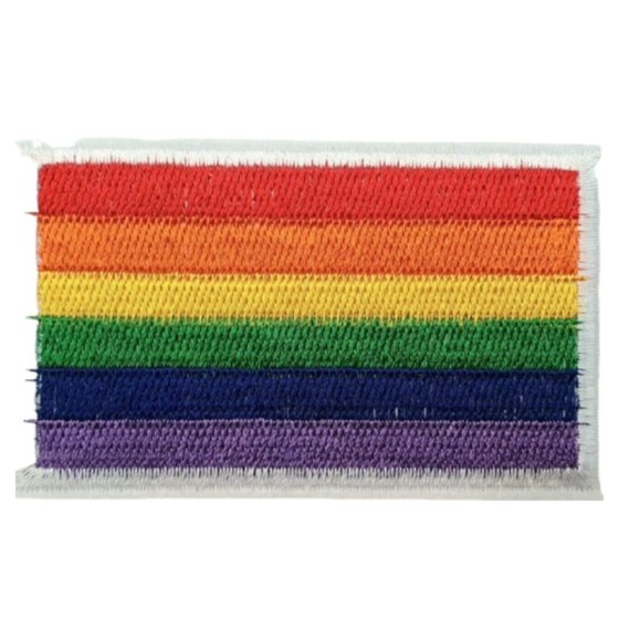 PRIDE - LGTB FLAG SQUARE PATCH PRIDE - 1