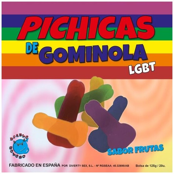 PRIDE - GUMMY PENIS FRUITS LGBT PRIDE - 1