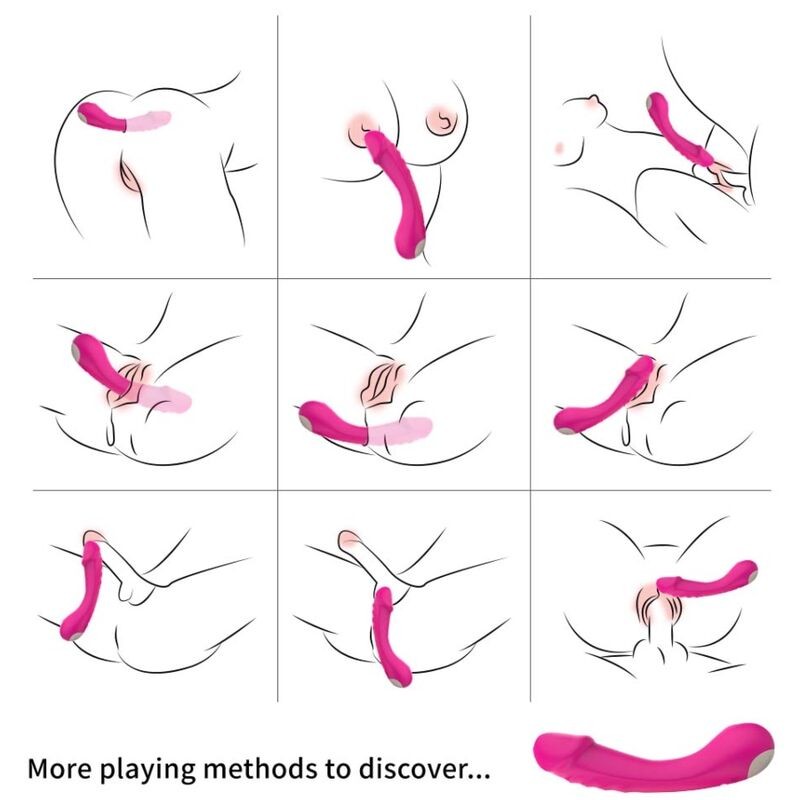 ARMONY - DILDO VIBRATOR G-SPOT SILICONE FUCHSIA ARMONY VIBRATORS - 2