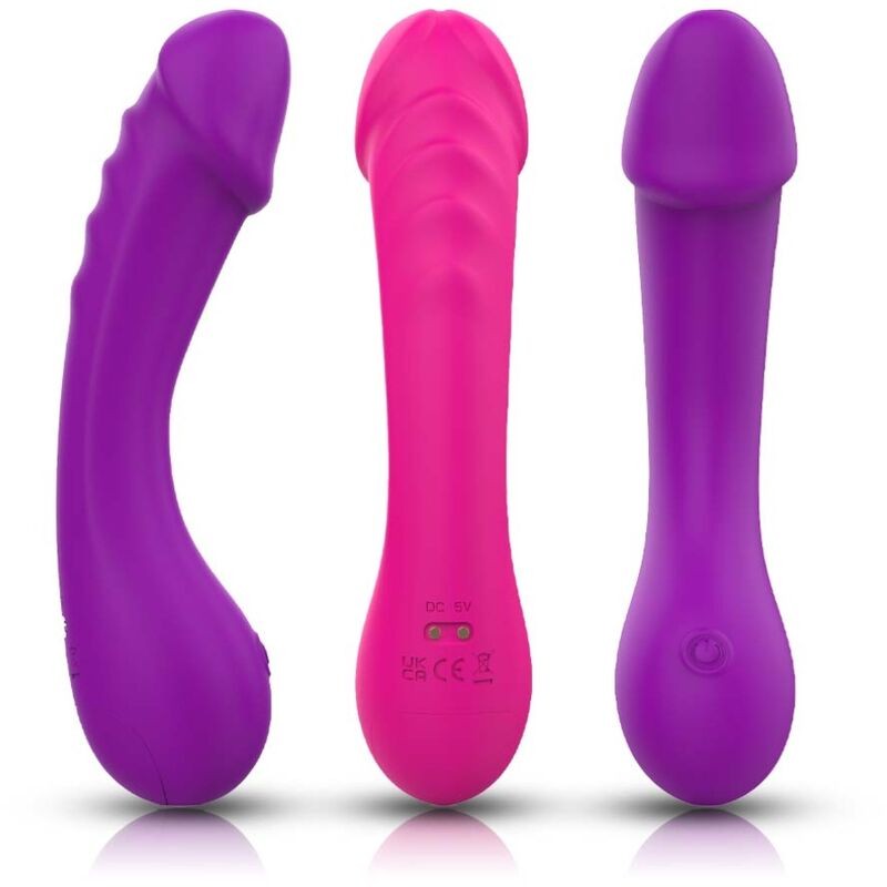 ARMONY - DILDO VIBRATOR G-SPOT SILICONE FUCHSIA ARMONY VIBRATORS - 5