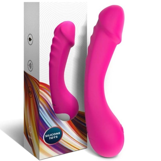 ARMONY - DILDO VIBRATOR G-SPOT SILICONE FUCHSIA ARMONY VIBRATORS - 6