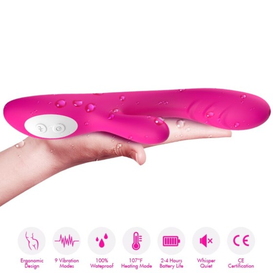 ARMONY - SPARK VIBRATOR HEAT EFFECT FUCHSIA ARMONY VIBRATORS - 3