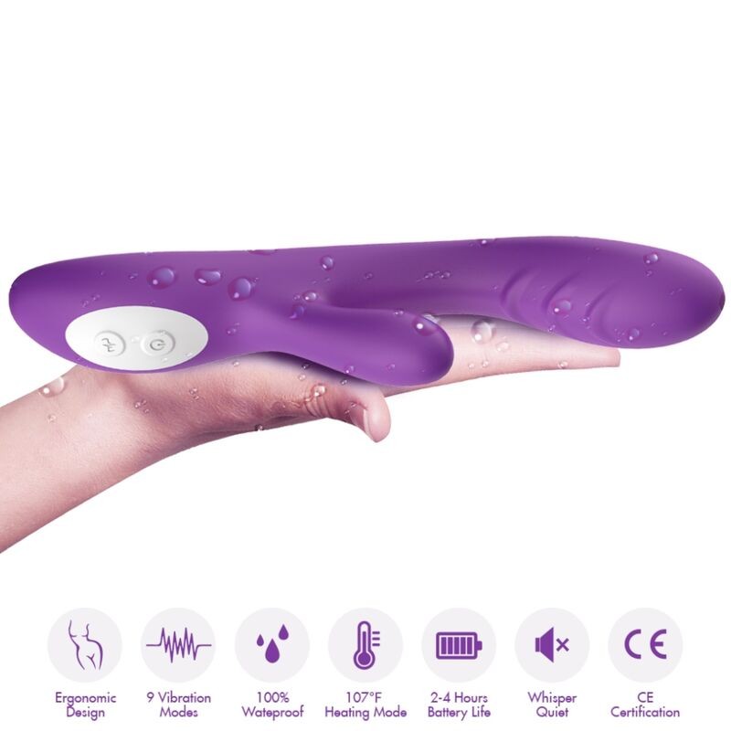 ARMONY - SPARK VIBRATOR HEAT EFFECT PURPLE ARMONY VIBRATORS - 2