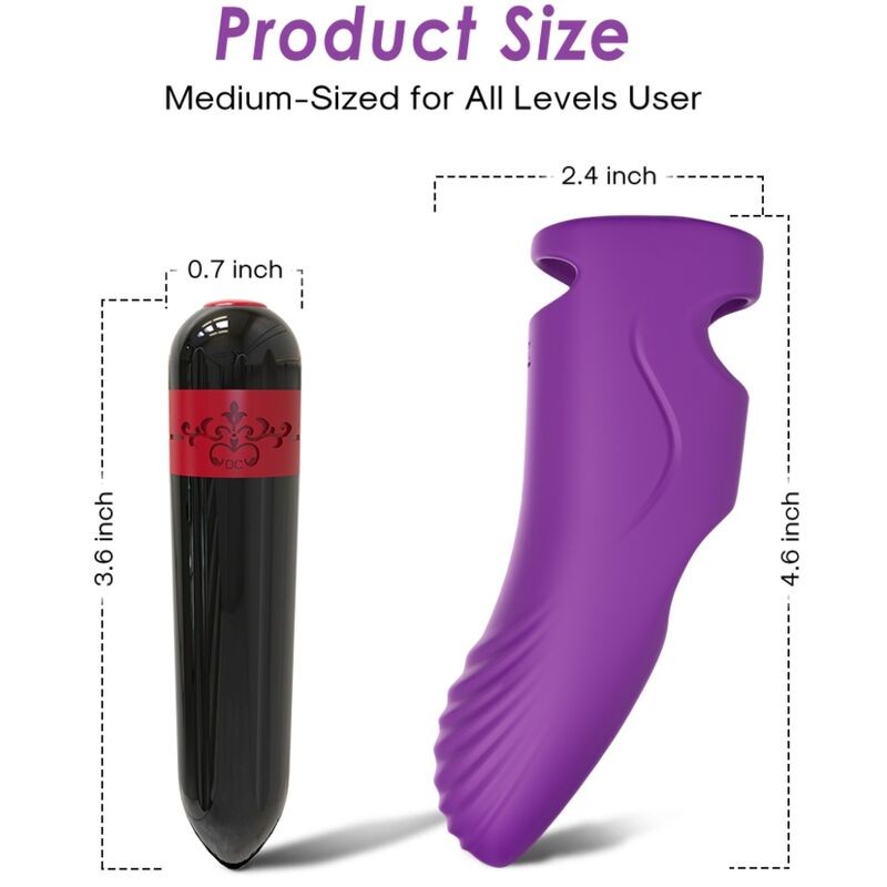 ARMONY - AURORA VIBRATOR FINGER PURPLE ARMONY VIBRATORS - 1