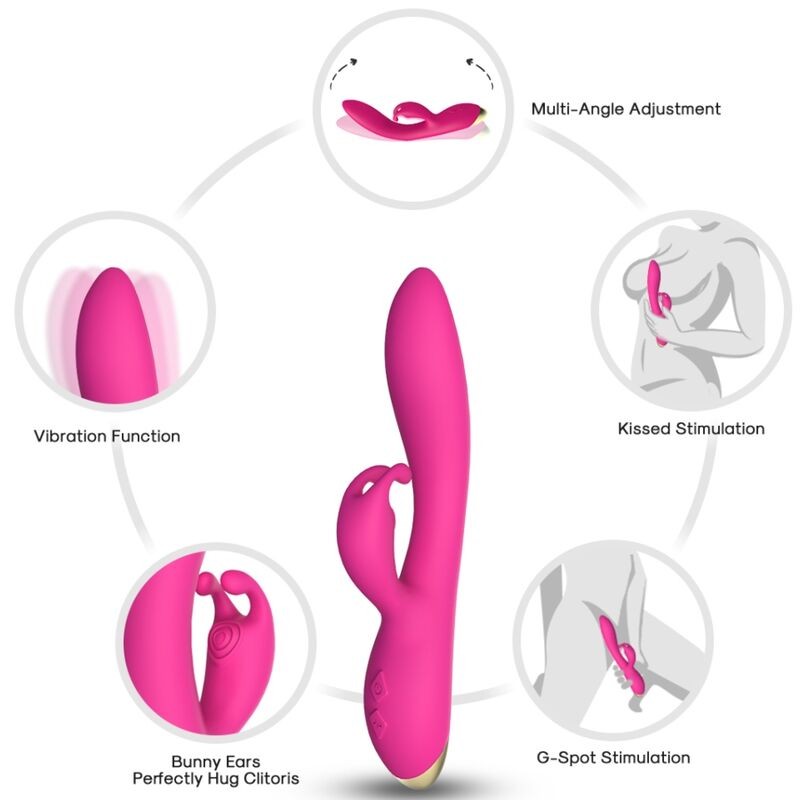 ARMONY - BONNIE VIBRATOR RABBIT FUCHSIA ARMONY VIBRATORS - 2