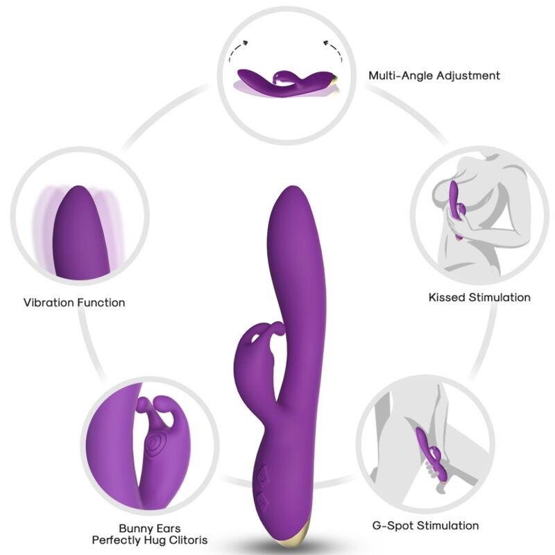 ARMONY - BONNIE VIBRATOR RABBIT PURPLE ARMONY VIBRATORS - 2