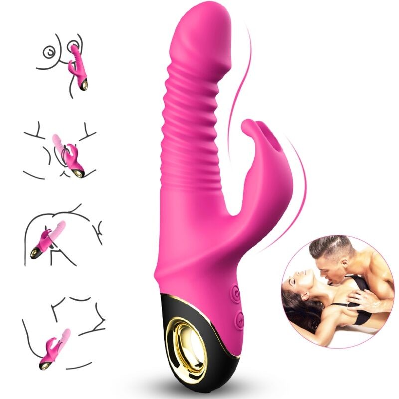 ARMONY - ZING DILDO VIBRATOR RABBIT FUCHSIA ARMONY VIBRATORS - 2