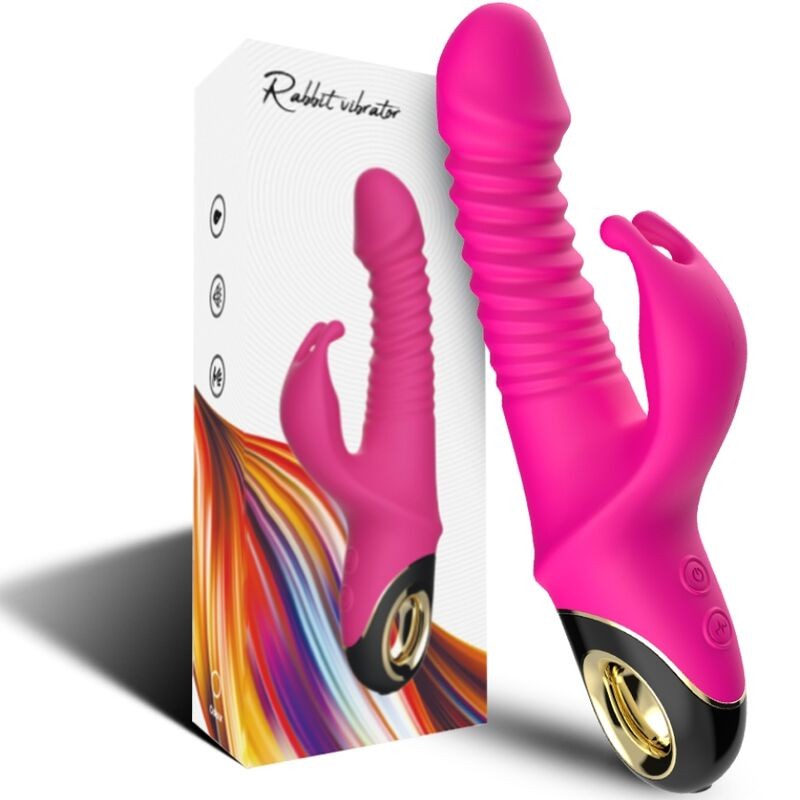 ARMONY - ZING DILDO VIBRATOR RABBIT FUCHSIA ARMONY VIBRATORS - 5