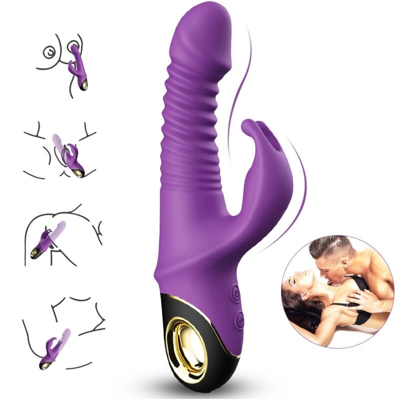 ARMONY - ZING DILDO VIBRATOR RABBIT PURPLE ARMONY VIBRATORS - 2