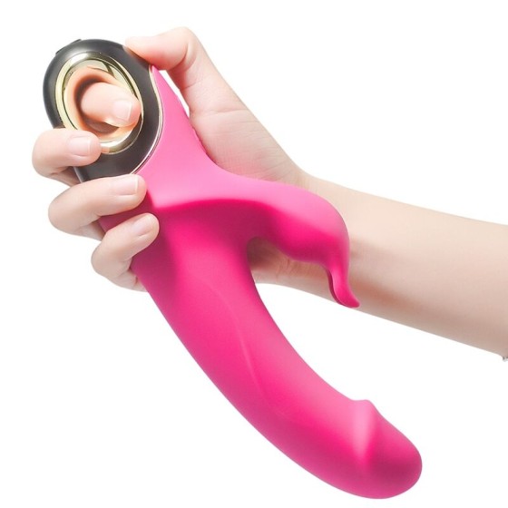 ARMONY - METEROR DILDO VIBRATOR RABBIT ROTATOR FUCHSIA ARMONY VIBRATORS - 4