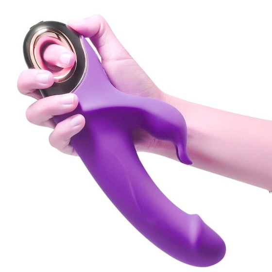 ARMONY - METEROR DILDO VIBRATOR RABBIT ROTATOR PURPLE ARMONY VIBRATORS - 4