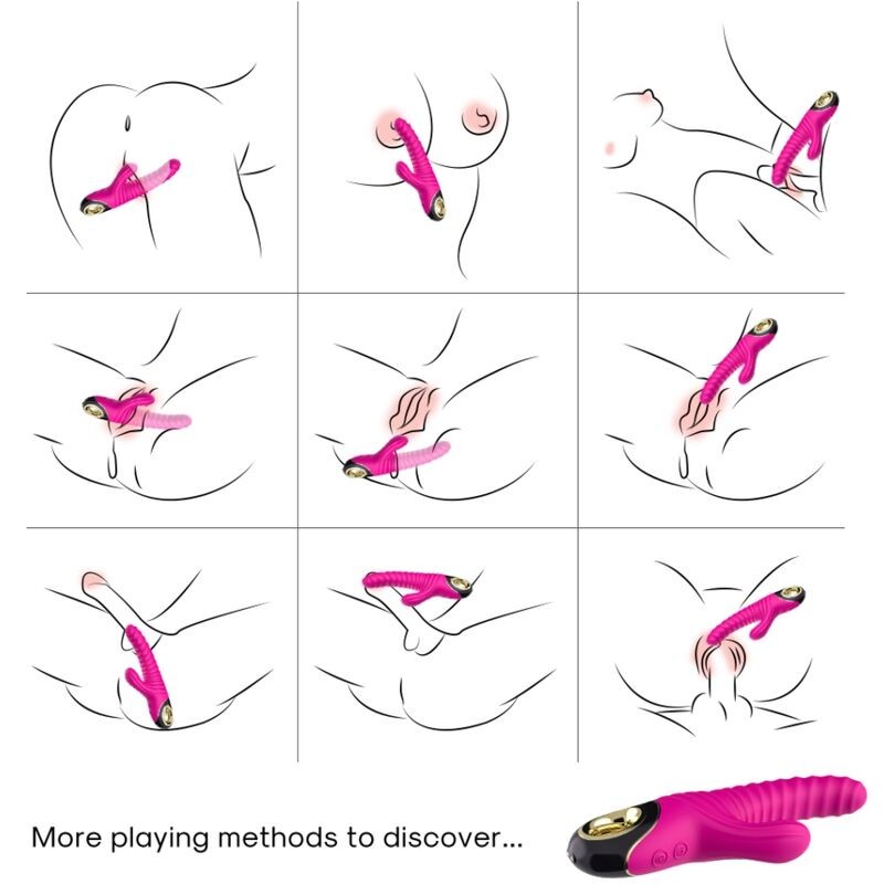 ARMONY - ETERNITY VIBRATOR SILICONE FUCHSIA ARMONY VIBRATORS - 2