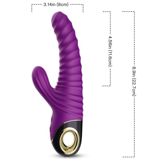 ARMONY - ETERNITY VIBRATOR SILICONE PURPLE ARMONY VIBRATORS - 1