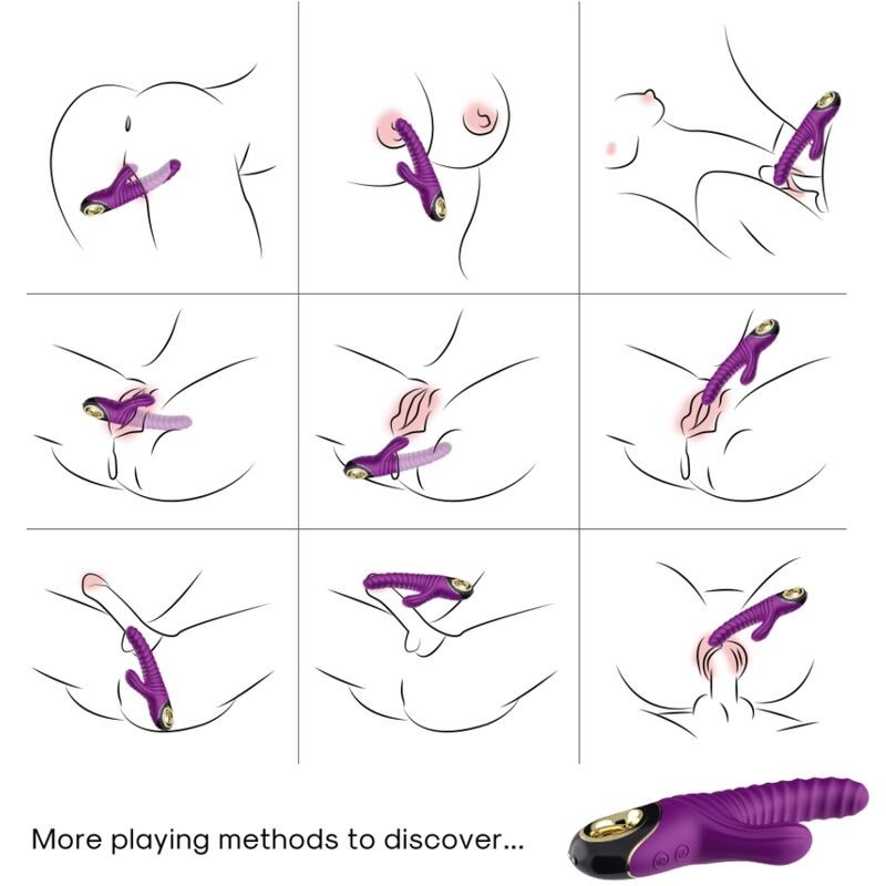 ARMONY - ETERNITY VIBRATOR SILICONE PURPLE ARMONY VIBRATORS - 2