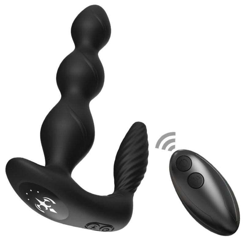 ARMONY - MANFUN VIBRATOR & STIMULATOR ANAL PLUG REMOTE CONTROL BLACK ARMONY FOR HIM - 1