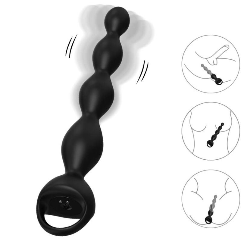 ARMONY - VIBRATOR FINGER ANAL PLUG BLACK ARMONY FOR HIM - 1