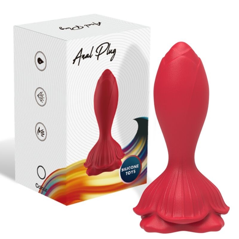 ARMONY - PINK VIBRATOR & ANAL PLUG SMALL REMOTE CONTROL RED ARMONY FOR HIM - 5