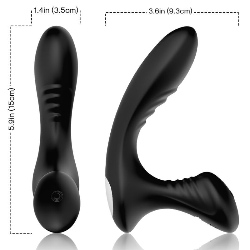 ARMONY - STORM VIBRATOR ANAL PROSTATE & PLUG REMOTE CONTROL BLACK ARMONY FOR HIM - 2