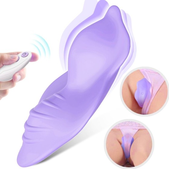 ARMONY - WHISPER WEARABLE PANTIES VIBRATOR REMOTE CONTROL PURPLE ARMONY WEARABLES - 1
