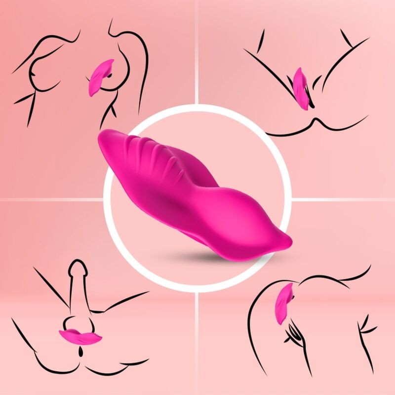 ARMONY - WHISPER WEARABLE PANTIES VIBRATOR REMOTE CONTROL FUCHSIA ARMONY WEARABLES - 2