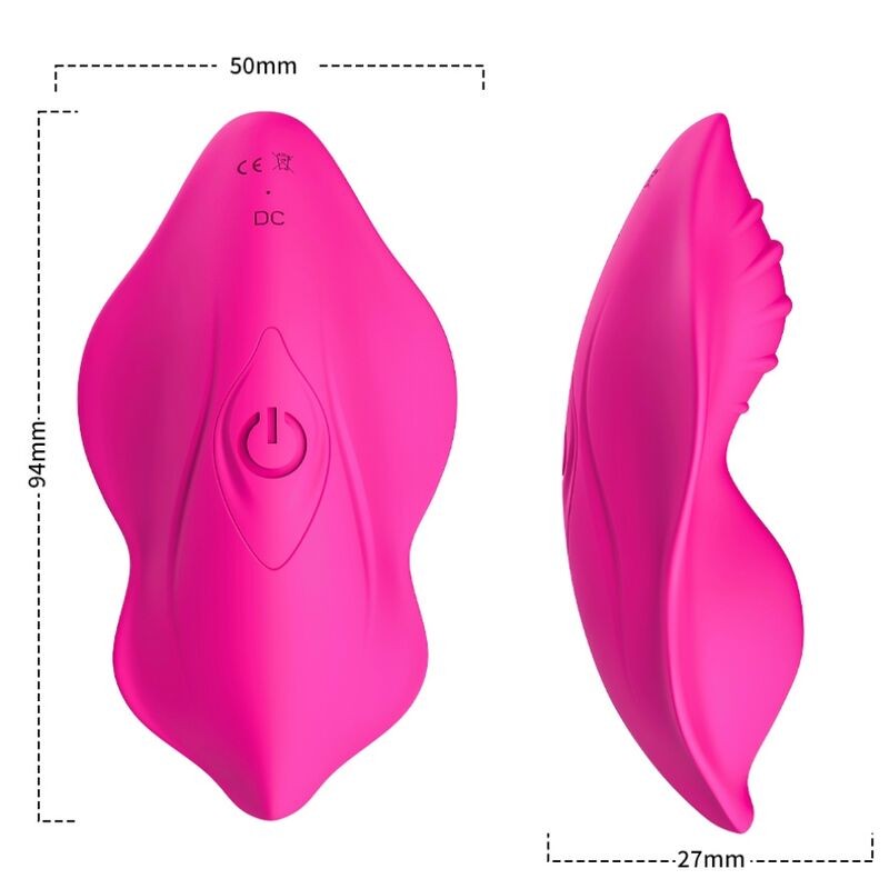 ARMONY - WHISPER WEARABLE PANTIES VIBRATOR REMOTE CONTROL FUCHSIA ARMONY WEARABLES - 3