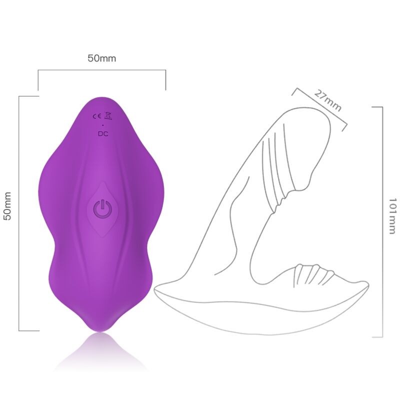 ARMONY - WHISTLE VIBRATOR INTRODUCIBLE REMOTE CONTROL PURPLE ARMONY WEARABLES - 2