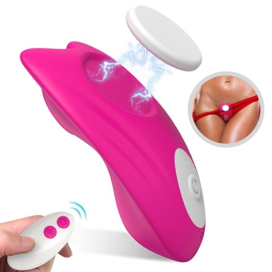 ARMONY - BUTTERFLY WEARABLE PANTIES VIBRATOR REMOTE CONTROL PINK ARMONY WEARABLES - 1