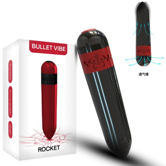 ARMONY - ROCKET VIBRATOR BULLET BLACK ARMONY STIMULATORS - 4