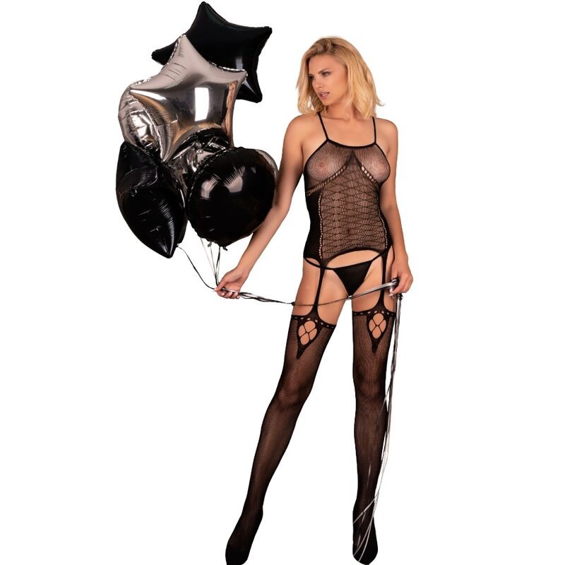 LIVCO CORSETTI FASHION - AMRIN BODYSTOCKING BLACK ONE SIZE LIVCO CORSETTI BODYSTOCKINGS - 6