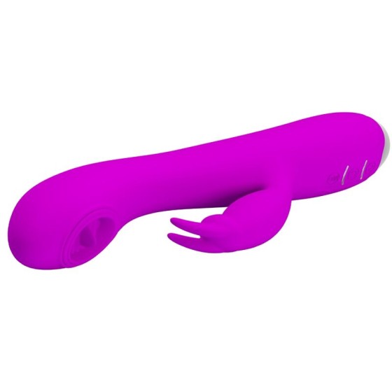 PRETTY LOVE - RACHEL RECHARGEABLE VIBRATOR WITH PURPLE SUCKER PRETTY LOVE C-TYPE - 2