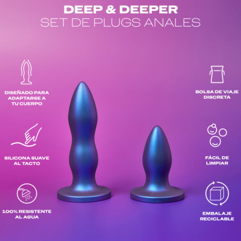 DUREX - TOY SET PLUG ANAL DEEP & DEEPER DUREX TOYS - 2