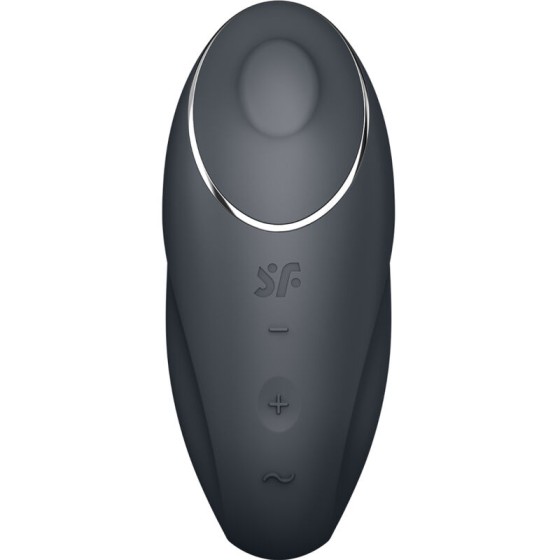 SATISFYER - TAP & CLIMAX 1 LAY-ON VIBRATOR BLACK SATISFYER LAYONS - 1