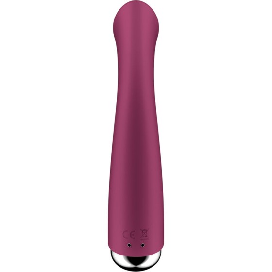 SATISFYER - SPINNING G-SPORT 1 ROTATOR VIBRATOR RED SATISFYER VIBRATOR - 3