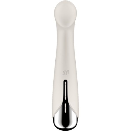 SATISFYER - SPINNING G-SPORT 1 ROTATOR VIBRATOR BEIGE