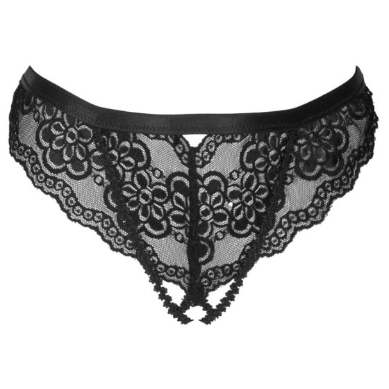 LIVCO CORSETTI FASHION - OKSURIN PANTY CROTCHLESS BLACK LIVCO CORSETTI PANTIES - 3