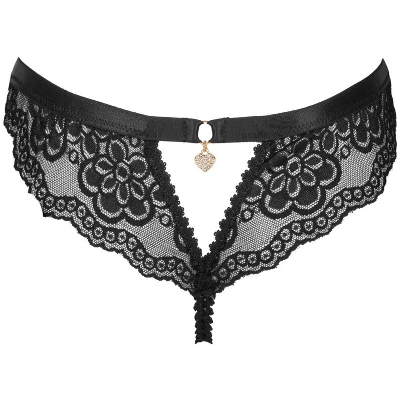 LIVCO CORSETTI FASHION - OKSURIN PANTY CROTCHLESS BLACK LIVCO CORSETTI PANTIES - 4