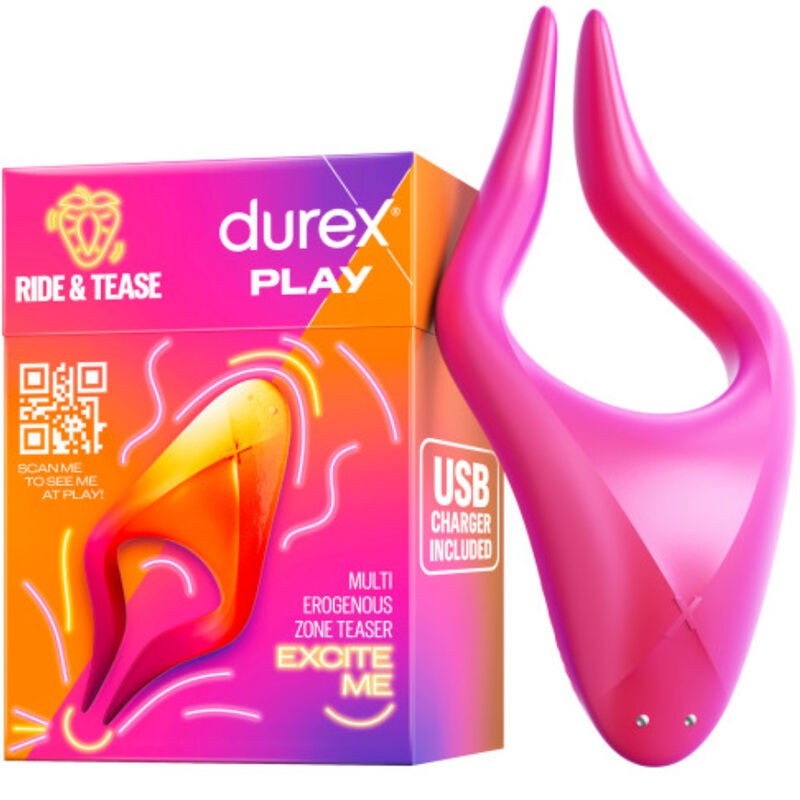 DUREX -  MULTI-STIMULATOR TOY RIDE & TEASE DUREX TOYS - 1