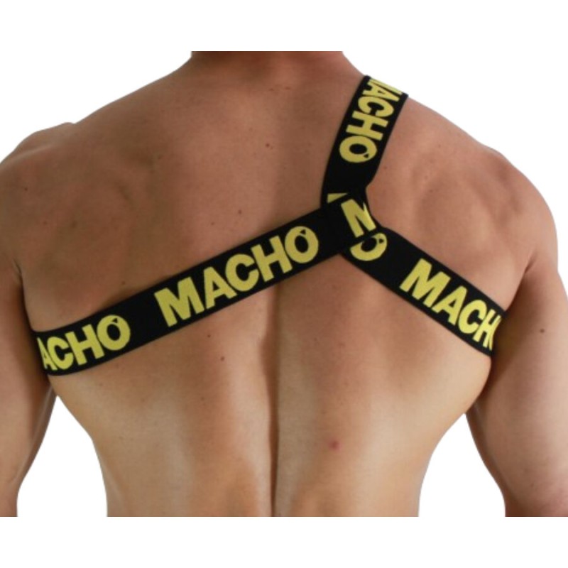 MACHO - ROMAN HARNESS YELLOW L/XL MACHO UNDERWEAR - 2