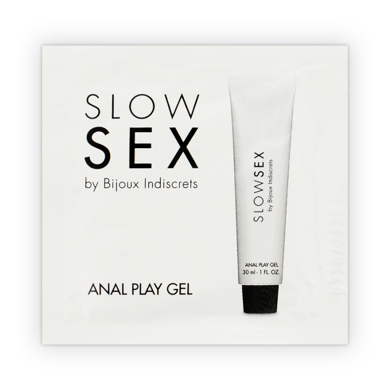 BIJOUX - SLOW SEX ANAL PLAY ANAL STIMULATION GEL SINGLE DOSE BIJOUX SLOW SEX - 1