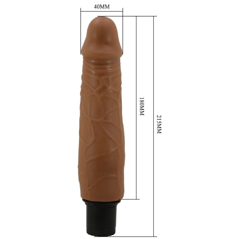 PRETTY LOVE - WALDORF REALISTIC VIBRATOR 18 CM -O- 4 CM PRETTY LOVE HIGH GRADE - 7