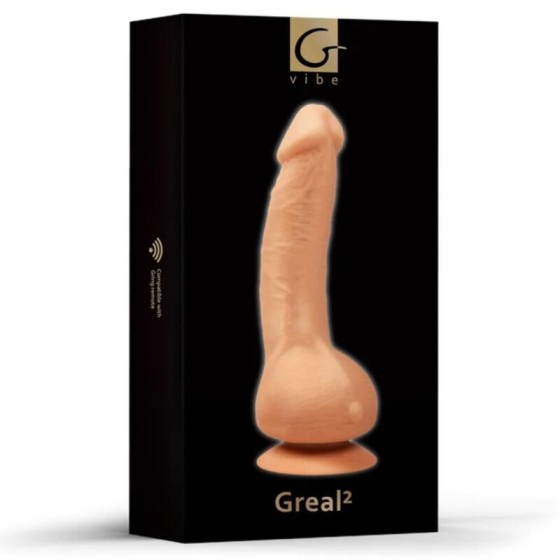 G-VIBE - GREAL 2 REALISTIC VIBRATOR NATURAL G-VIBE - 4