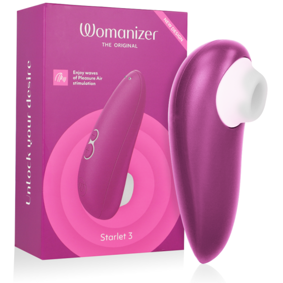 WOMANIZER - STARLET 3 CLITORAL STIMULATOR VIOLET WOMANIZER - 1