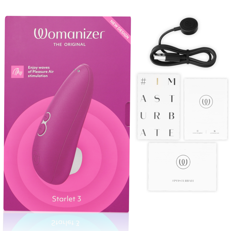 WOMANIZER - STARLET 3 CLITORAL STIMULATOR VIOLET WOMANIZER - 6